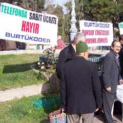 "Sabit ücrete hayır!"