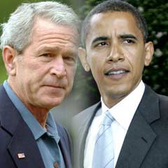 Obama'ya Bush engeli