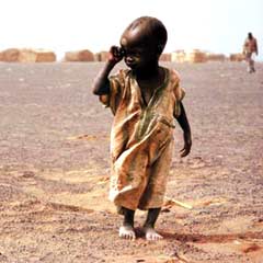 Dünya yardımlarının yüzde 40'ı Afrika'ya