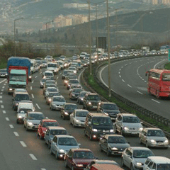 TEM'de bayram dönüşü felci!