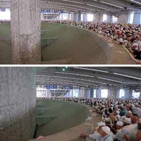 Milyonlarca hacı Mina'da Şeytan taşlıyor