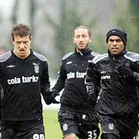 Beşiktaş, Ankaragücü hazırlıklarını sürdürdü