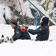 Fenerbahçe'yi, Kiev'de kar bekliyor