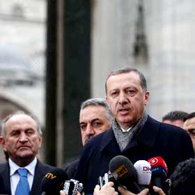 Erdoğan: Külliyen yalan