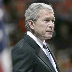 Bush'tan timsah gözyaşları