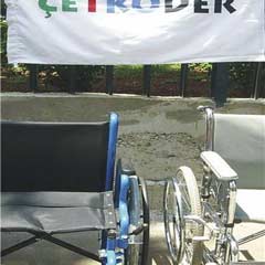 ÇETKODER, engellileri bu yıl da unutmadı‏