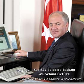 Seçim yaklaştı Selami de çarşafa büründü