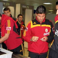 Galatasaray Berlin'e geldi