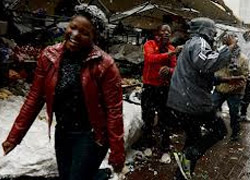Güney Afrika'da başkente 52 yıl sonra kar yağdı