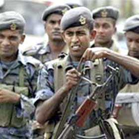 Sri Lanka ordusundan kuşatma