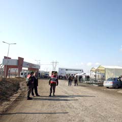 Silivri'de basına lodos sürprizi