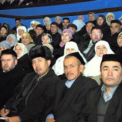 Özbek hacı adayları hacca hazırlanıyor