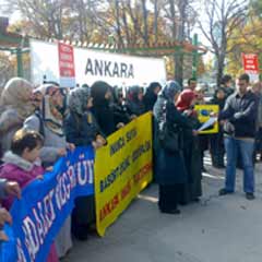 Başörtüsü yasağı insanlık ayıbı