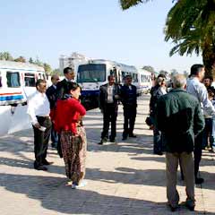 Demiryolu çalışanları sevk eylemi yaptı
