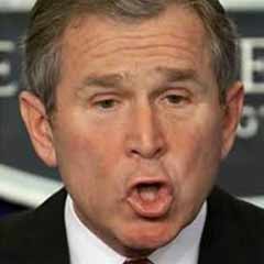 Bush'un karizması yerlerde sürünüyor
