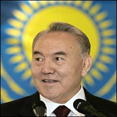 Nazarbayev, Obama'yı kutladı