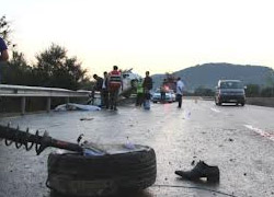 Bolu'da trafik kazası: 2 ölü, 1 yaralı