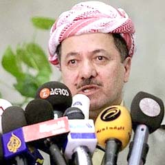 Barzani'den dostluk mesajları