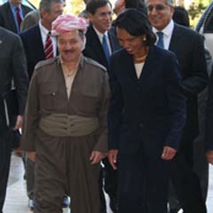 Rice ve Barzani ne görüştü?