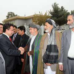 Babacan, Afganistan'dan döndü (FOTO)