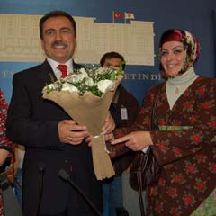 Af’çılar Yazıcıoğlu’nu ziyaret etti