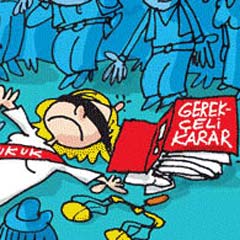 İşte çizgi diliyle tuhaf gerekçe!(KARİKATÜR)