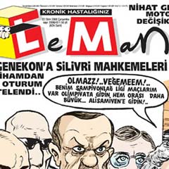 Leman yine uslanmadı!