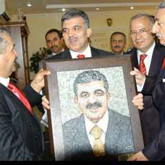 Gül Ahi diyarında coşku ile karşılandı(FOTO)