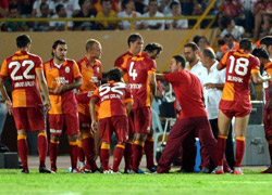 Hazırlık maçının galibi Galatasaray