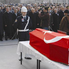Şehit polis Yozgat'ta toprağa verildi