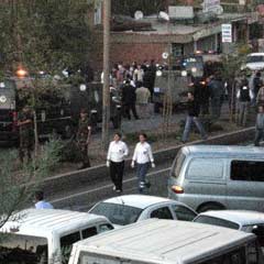 Saldırı yerinde patlamamış el bombası bulundu