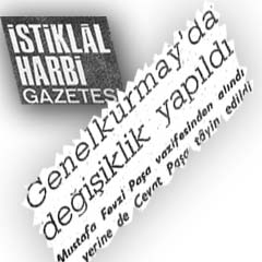 O zaman gazi görevden almış!