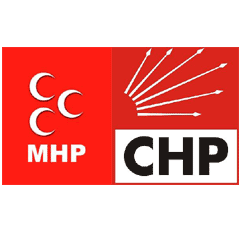 CHP gelinin, MHP damadın şahitliğini yaptı