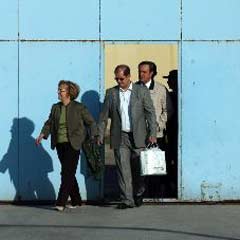 Tolon cezaevinde yakınlarıyla bayramlaştı