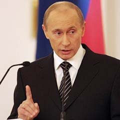 Putin'den Gürcistan'a sıcak mesajlar