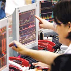 Borsa, ikinci seansın başlarında satıcılı seyrediyor