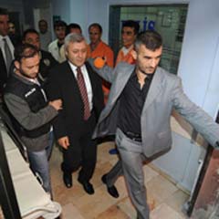 Tuncay Özkan'ın ilk görüntüleri
