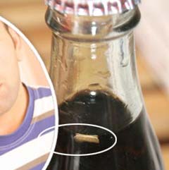 Coca Cola’dan bu defa da çöp çıktı