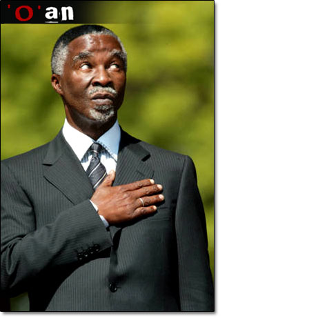 Mbeki, görevinden istifa etti