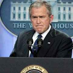 Bush, Kongre'den yetki istedi
