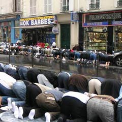 Ramazan Fransa'nın caddelerine taştı (FOTO)