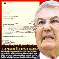 Alman vakfından CHP’ye para yardımı!