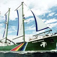 'Rainbow Warrior' gemisi Türkiye'ye geliyor