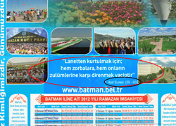 Teröre 'vacip' imsakiyesi