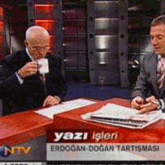 Canlı yayında saygısızlık!