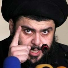 Sadr destekçilerinden ABD karşıtı gösteri