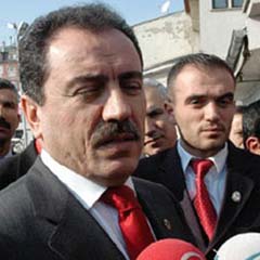 Yazıcıoğlu'nun konvoyu büyük tehlike atlattı