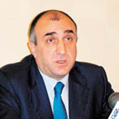 Erdoğan, Memmedyarov'u kabul etti.