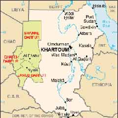 Darfur'da kanlı baskın
