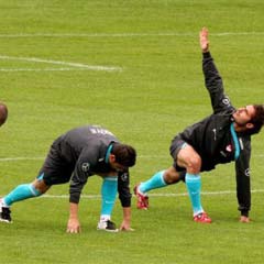 Milliler İnönü Stadı'nda çalıştı